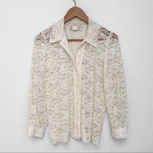 Vintage Lace Blouse